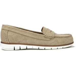 WHITE MOUNTAIN Shoes Brianna Women's Flat, SandExoticNubuk, 7H M